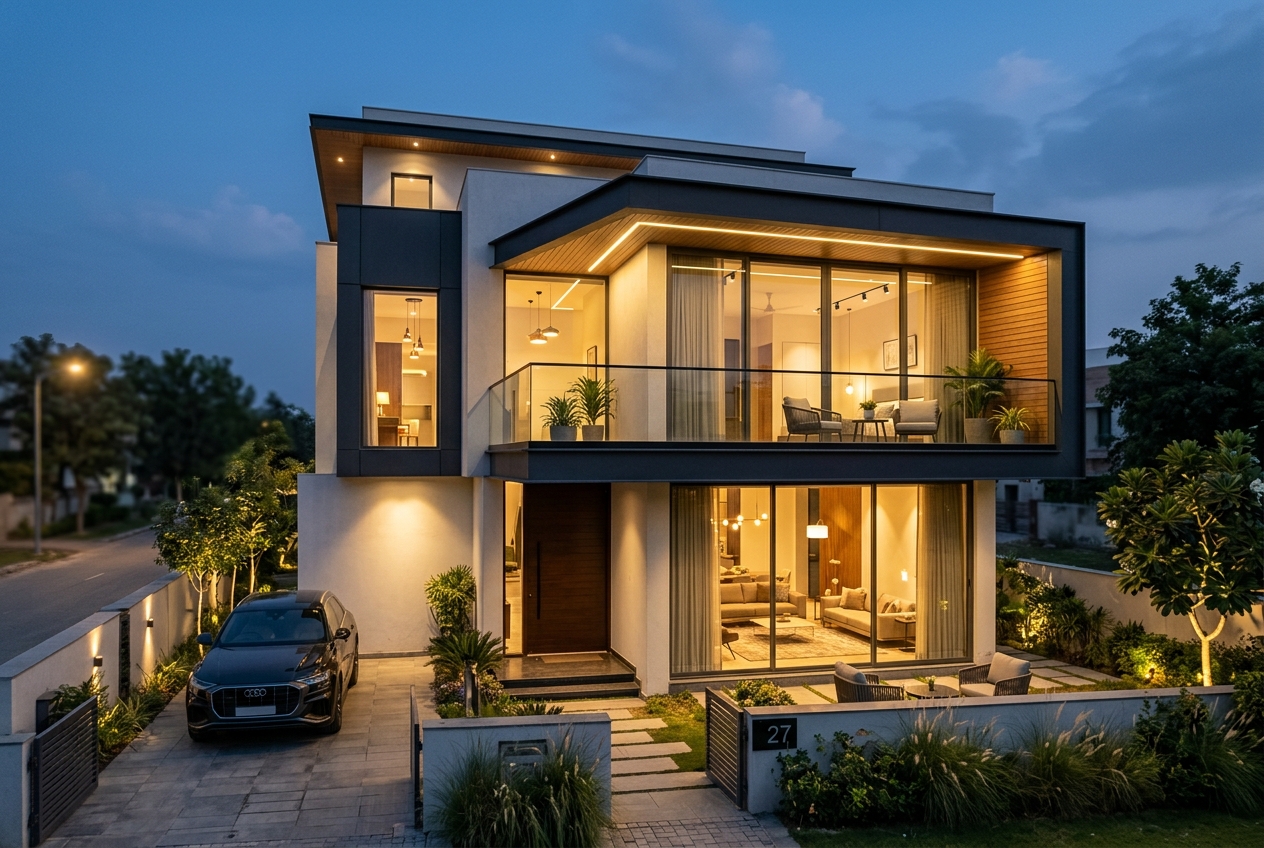 Patliputra Heights Residence  --  Duplex construction in Muzaffarpur