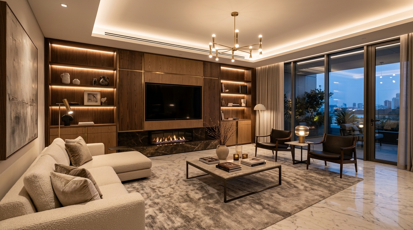 Luxury residential interior design